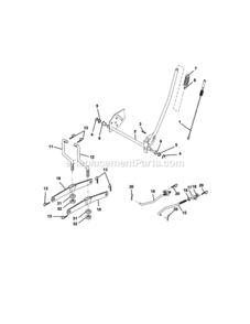 Page I Diagram and Parts List for 917271813  Craftsman Lawn Tractor