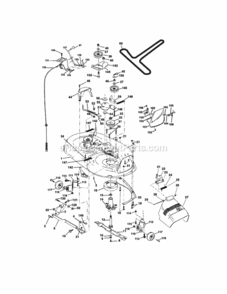Part Location Diagram of 170292 Craftsman Bracket, Gauge, Wheel Left Hand