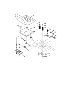 Part Location Diagram of 127016X Craftsman Bolt Shoulder 5/16-18 X 62