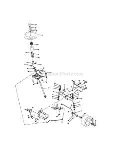 Page D Diagram and Parts List for 917271841  Craftsman Lawn Tractor