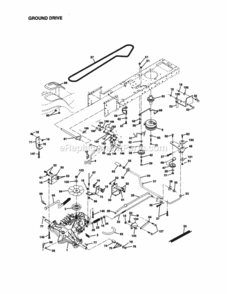 Page C Diagram and Parts List for 917272040  Craftsman Lawn Tractor