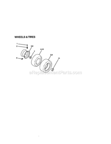 Page G Diagram and Parts List for 917272052  Craftsman Lawn Tractor