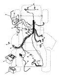 Electrical Diagram and Parts List for 917272070  Craftsman Lawn Tractor