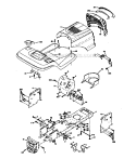 Part Location Diagram of 164919X558 Craftsman Fender.Stl.W