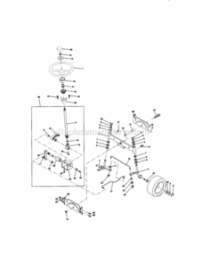 Page D Diagram and Parts List for 917272130  Craftsman Lawn Tractor