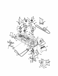 Part Location Diagram of 134753X598 Craftsman Stiffener, Bracket