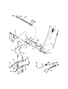 Page I Diagram and Parts List for 917272150  Craftsman Lawn Tractor