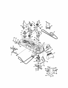 Page J Diagram and Parts List for 917272200  Craftsman Lawn Tractor