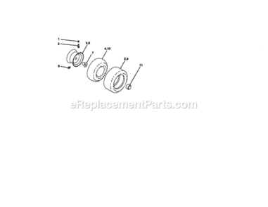 Page H Diagram and Parts List for 917272200  Craftsman Lawn Tractor