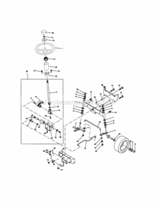 Page D Diagram and Parts List for 917272201  Craftsman Lawn Tractor