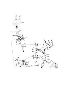 Page D Diagram and Parts List for 917272233  Craftsman Lawn Tractor