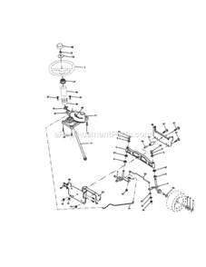 Page D Diagram and Parts List for 917272240  Craftsman Lawn Tractor