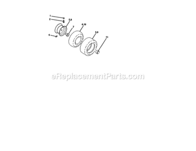 Page H Diagram and Parts List for 917272240  Craftsman Lawn Tractor