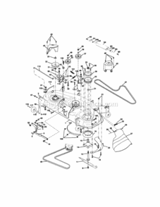 Page J Diagram and Parts List for 917272241  Craftsman Lawn Tractor