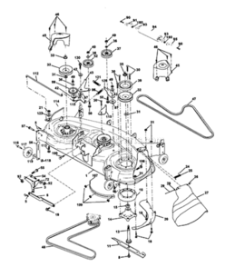 Part Location Diagram of 175384 Craftsman Bracket Assembly, Left Hand