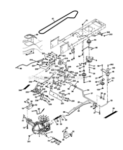 Part Location Diagram of 175417 Husqvarna Pulley, Engine