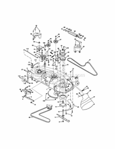 Page J Diagram and Parts List for 917272244  Craftsman Lawn Tractor