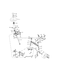 Page D Diagram and Parts List for 917272244  Craftsman Lawn Tractor