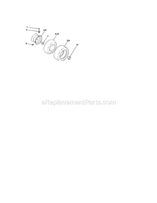 Page H Diagram and Parts List for 917272244  Craftsman Lawn Tractor
