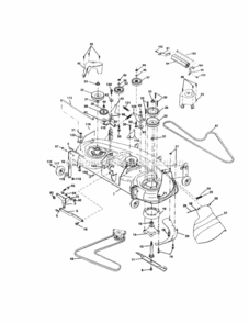 Page J Diagram and Parts List for 917272245  Craftsman Lawn Tractor
