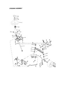 Page D Diagram and Parts List for 917272261  Craftsman Lawn Tractor
