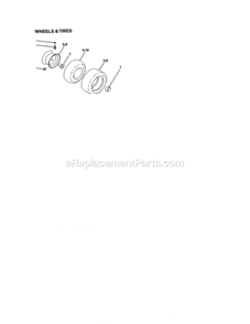 Page H Diagram and Parts List for 917272261  Craftsman Lawn Tractor