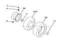 Part Location Diagram of 177750 Craftsman Front Tire