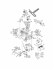 Page J Diagram and Parts List for 917272282  Craftsman Lawn Tractor