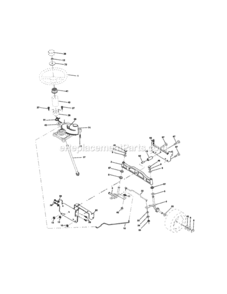 Page D Diagram and Parts List for 917272282  Craftsman Lawn Tractor