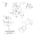 Engine Diagram and Parts List for 917272350  Craftsman Lawn Tractor