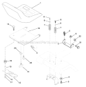 Part Location Diagram of 182493 Craftsman Seat Pan