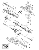 Dana-Transaxle D4360-140 Diagram and Parts List for 917272352  Craftsman Lawn Tractor