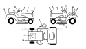 Part Location Diagram of 165407 Craftsman Engine Decal