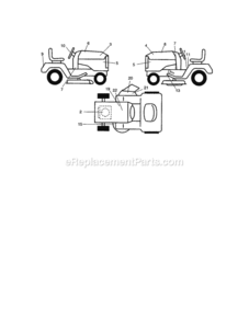 Part Location Diagram of 181428 Craftsman Head Decal