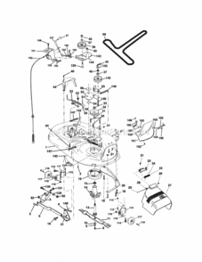 Page J Diagram and Parts List for 917272453  Craftsman Lawn Tractor