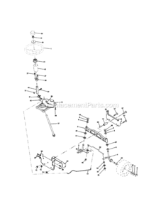 Page D Diagram and Parts List for 917272453  Craftsman Lawn Tractor