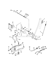 Page I Diagram and Parts List for 917272453  Craftsman Lawn Tractor