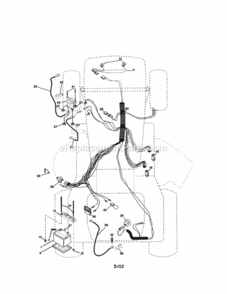Part Location Diagram of 183542 Craftsman Manual