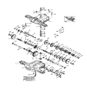Peerless Transaxle Diagram and Parts List for 917272673  Craftsman Lawn Tractor