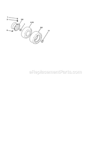 Page H Diagram and Parts List for 917272930  Craftsman Lawn Tractor