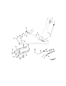 Page I Diagram and Parts List for 917272930  Craftsman Lawn Tractor