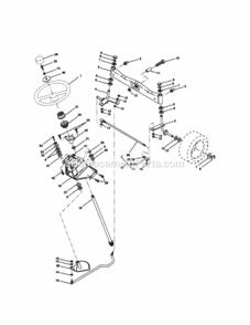 Part Location Diagram of 583052701 Craftsman Steering Boot