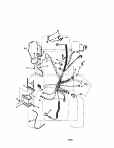 Part Location Diagram of 170251 Craftsman Engine Harness