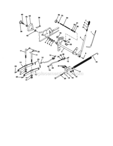 Page I Diagram and Parts List for 917272951  Craftsman Lawn Tractor