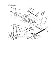 Page I Diagram and Parts List for 917272952  Craftsman Lawn Tractor
