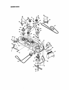Page J Diagram and Parts List for 917272953  Craftsman Lawn Tractor