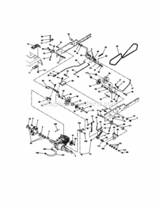 Page C Diagram and Parts List for 917272962  Craftsman Lawn Tractor
