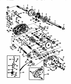 Part Location Diagram of 4824H Craftsman Mandrel Shv