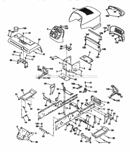 Part Location Diagram of 163981X558 Craftsman Fender.Ytgt.