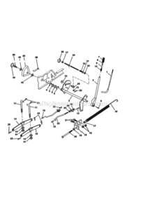 Page I Diagram and Parts List for 917273011  Craftsman Lawn Tractor